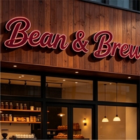 Letras de Canal Luminosas Multicolor con Iluminación Frontal Personalizadas, Grado Comercial, Acrílico en Relieve 3D, Transformador LED, IP54, para Edificios