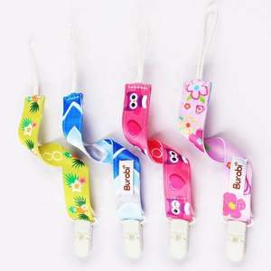 Cadena de silicona personalizada al por mayor para sujetar chupetes de bebé, clip para chupete, cordón, productos y suministros para alimentación de bebés - Product Image 5