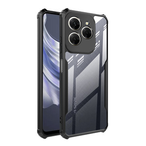Coque arrière de protection <span class=keywords><strong>antichoc</strong></span> transparente en acrylique TPU rigide pour <span class=keywords><strong>smartphone</strong></span> Infinix Hot 60 Pro - Product Image 4