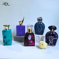 Flacon de parfum vaporisateur rechargeable en cristal personnalisé, nouveau design, 50 ml, 100 ml, flacon de parfum en verre recyclable