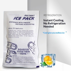 Bolsa <span class=keywords><strong>de</strong></span> Gel Frío Desechable para Emergencias Médicas, No Tóxica, CSI Personalizada, con Certificación MSDS, Embalaje <span class=keywords><strong>de</strong></span> Compresión, Frío Instantáneo - Product Image 1