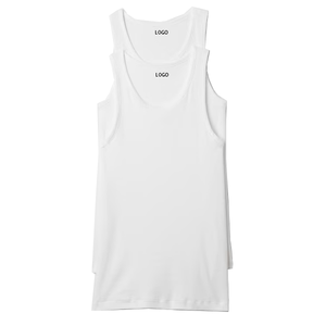 Camiseta sin Mangas para Hombre de Algodón Puro OEM, Logotipo Personalizado, Camiseta de Alta Calidad - Product Image 3