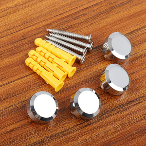 Clip de Aleación de Zinc para Espejo, Soporte Fijo de Pared, Hebilla Fija, Accesorios de Ferretería para Espejos de Baño - Product Image 4