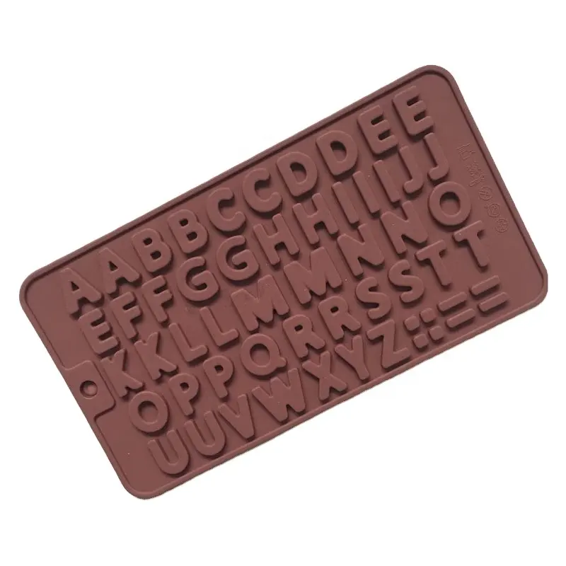 Moule à bonbons en silicone: réutilisable, formes variées, sûr à utiliser, inodore, kit de décoration de chocolat