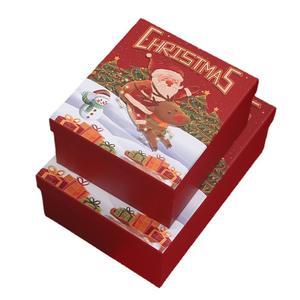 Boîte-cadeau de Noël en papier avec impression personnalisée du logo et boîtes d'emballage pour écharpe tasse thermos <span class=keywords><strong>Eve</strong></span> Apple avec couvercle - Product Image 1