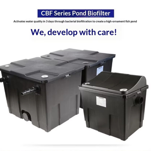 เครื่องกรองบ่อปลาซันซัน ซีบีเอฟ ซีรีส์ ระบบกรอง 3 ขั้นตอน วัสดุ ABS ทนทาน ฟอกน้ำให้บริสุทธิ์ภายใน 3 วัน สำหรับบ่อปลา - Product Image 4