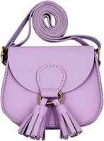 Sac à bandoulière et mini-sac à main en cuir mignon pour petites filles, enfants et tout-petits, toutes saisons, fermeture à rabat