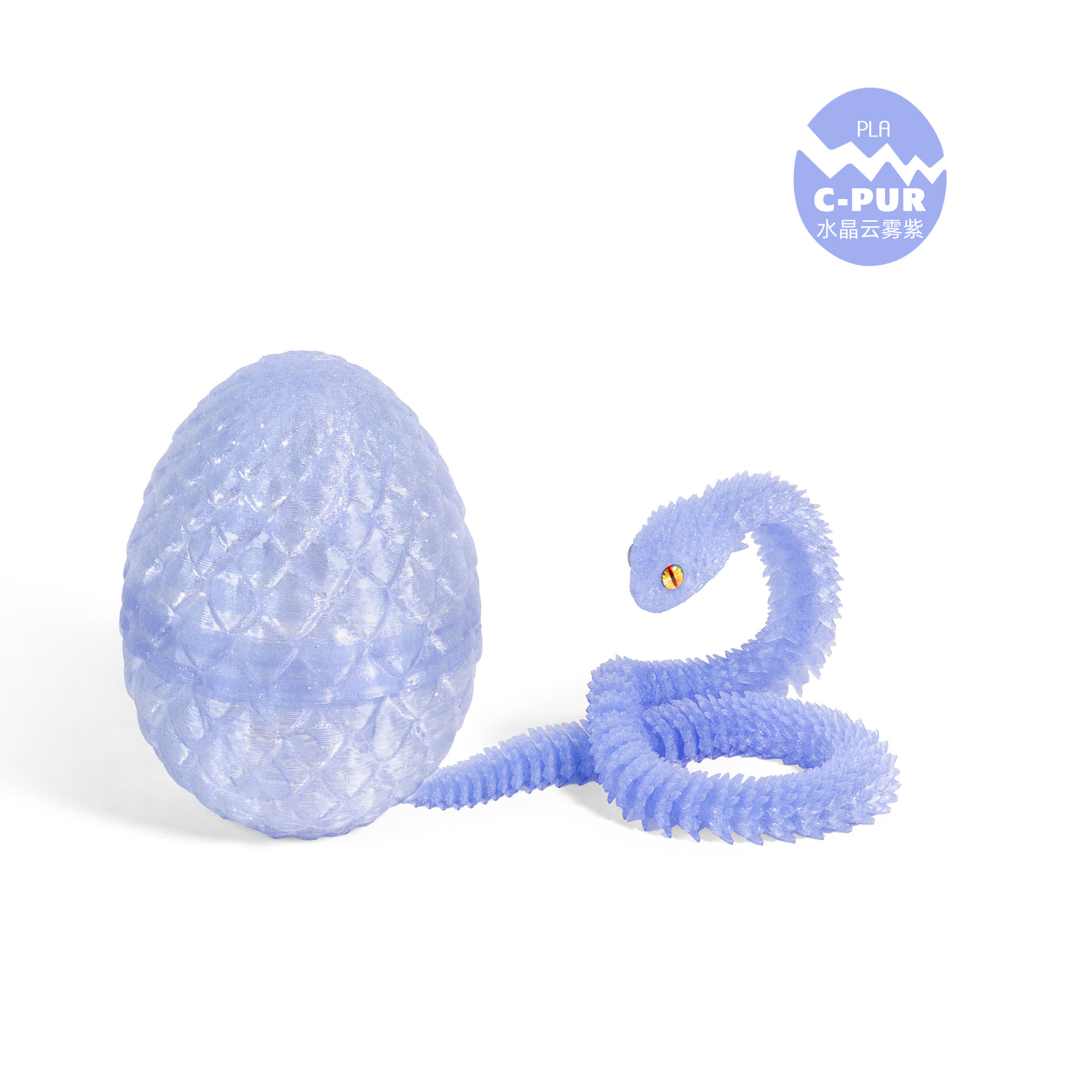 Nube de cristal púrpura