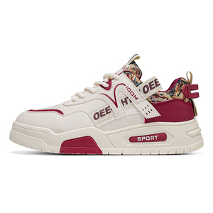 stylish men's shoes Fashion <b>Sneakers</b> 2026 New Trendy Leather Casual Shoes Student Height Increasing Sports Skateboarding Shoes - Product Image 5