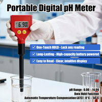 Vente en gros de nouveaux pH-mètres numériques portables pour l'eau potable, les piscines, les aquariums, les laboratoires, testeur de qualité de l'eau