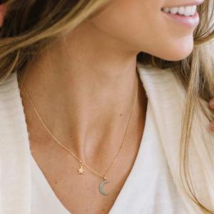 Set di Gioielli Boho Trendy, Collane con Ciondoli in Diversi Stili, Luna, Stella, <span class=keywords><strong>Cuore</strong></span> Colorato con Perline per Uso Quotidiano e Vacanze - Product Image 1