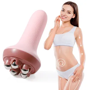 Fat Burning Body Shaping Massage Tool Belly Thigh Calf Slimming 3D Roller Massager