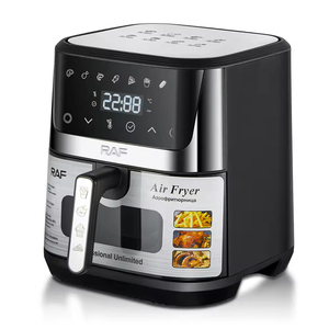 Friteuse à air standard européenne 8L grande capacité, écran tactile, visible, sans huile, multifonctionnelle, électrique - Product Image 2
