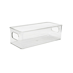 Transparent Rectangular Desktop Storage <b>Box</b> Large Capacity Stackable Plastic Organizer For <b>Makeup</b> Cosmetics - Product Image 5