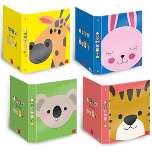 PIGNA - Raccoglitore ad Anelli I Piccoli Animali A4 Assortito - Product Image 1