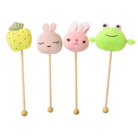 Gros animal en peluche petit marteau de massage jouets nouveau design dessin animé peluche marteau poupée de massage