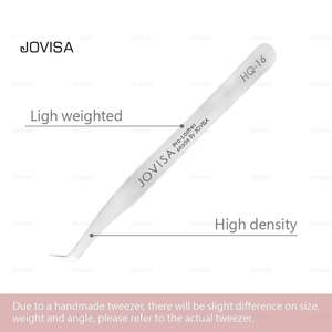 Professional Eyelash Tools Volume Classic 11.5cm <b>Silver</b> Tweezers Corrosion Resistance Anti-static - Product Image 3