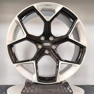 Nouvelles jantes forgées 18-26 pouces légères, à formage par flux, multi-branches, certifiées VIA/JWL, compatibilité OEM/universelle, personnalisées pour la série Audi - Product Image 2