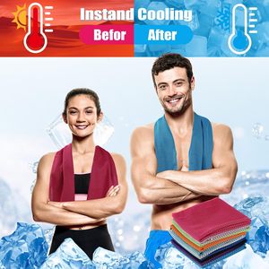 Customized Towel Ice Sports Travel Outdoor Portable Cooling Instant Microfiber Cooling Towel - Product Image 2