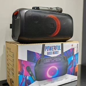 Altavoz Portátil Partybox con RGB y Micrófono Inalámbrico, Sonido Envolvente 360, Bajos Potenciados, Batería de Ultra Larga Duración - Product Image 2