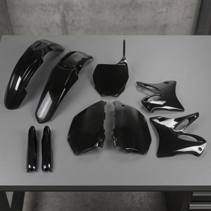 2008 2014 Yamaha YZ 250 Kit completo di plastica nera accessori moto esclusivi per il mercato degli Stati Uniti - Product Image 3