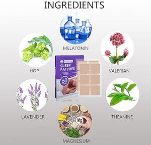 Parche Ultrafino y Grueso para Mejorar el Sueño, Parche Corporal para Dormir, Parche para un Mejor Descanso Nocturno - Product Image 3