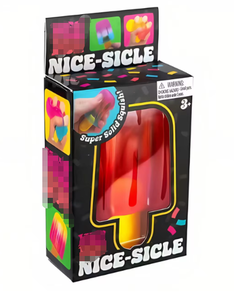 ของเล่นบีบสควิชชี่รูปไอศกรีม Nice-Sicle ของเล่นบีบคลายเครียดแบบแข็งพิเศษ กล่องสุ่มรูปสัตว์ ของเล่นเสริมพัฒนาการสำหรับเด็ก - Product Image 2