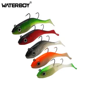 Factory Direct 15センチメートル85グラム/20センチメートル170グラムPesca Fishing Silicone Soft Lure Artificial Softbait Bass Carp Big Fish Shad Lure Swimbait