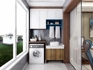 Armadio portaoggetti in lega di alluminio dal Design moderno personalizzato durevole resistente agli agenti atmosferici per armadi a casa - Product Image 5