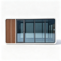 Maison Modulaire Apple Cabin Personnalisée Moderne Facile à Construire 20ft 40ft – Hôtel Mobile, Dortoir, Bureau, Capsule Hôtelière