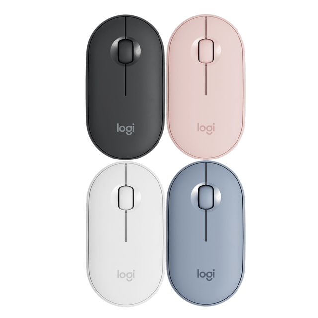 For Pebble M3500 Vertical LED Backlit Optical Sensor Rechargeable Ergonomic Wireless Mouse USB Slim Design 2 Buttons for