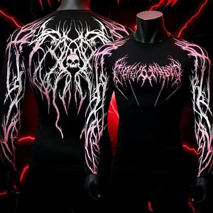 Ropa de Muay Thai para Hombre al por Mayor, Equipamiento Rushguard, MMA, Grappling, BJJ, Camiseta de Manga Larga Sublimada - Product Image 1