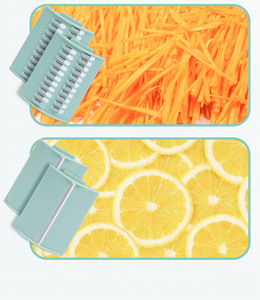 Wholesale <b>Multifunctional</b> Manual <b>Vegetable</b> <b>Cutter</b> Household Potato Grater Slicer with Hand Roller Wiper for <b>Vegetables</b> - Product Image 2