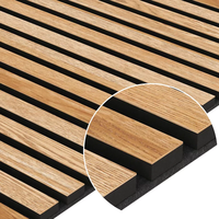 Panneaux acoustiques muraux en MDF insonorisants modernes de haute qualité 2025 pour salon et chambre à coucher
