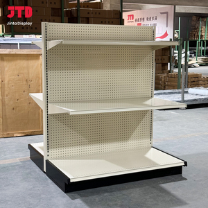 Estante metálico para lozero, tienda de comestibles, estantes para lozero, estantería para góndola para supermercado - Product Image 1