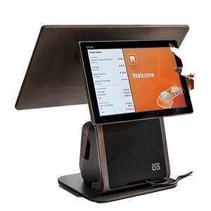 เครื่องบันทึกเงินสดแบบ All-in-One หน้าจอสัมผัสระบบ W-indows ขนาด 15.6 นิ้ว รุ่นบางเฉียบ ผลิตตามสั่ง (OEM) รุ่น 610P 610P 610P 610P - Product Image 1