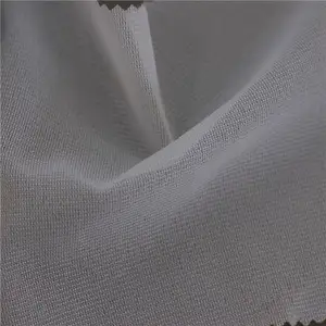Recycled DTY FDY Polyester Woven Fusible 40Gsm-50Gsm High Quality PA Coating Interlining/Interfacing