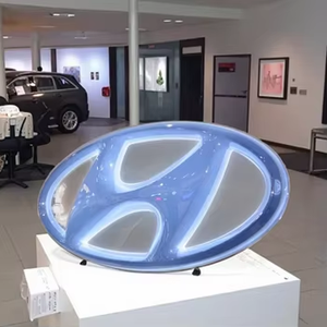 Ngoài trời vỉ hộp đèn tròn dấu hiệu cửa hàng LED Pizza chân không hộp đèn cafe nhà hàng Tròn BảNg hiệu Acrylic - Product Image 2