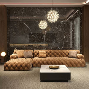 Canapé 6 places de luxe léger nordique minimaliste Nouveaux designs Ensemble de canapés d'angle modernes <span class=keywords><strong>en</strong></span> forme de U Meubles de salon Canapé sectionnel - Product Image 6