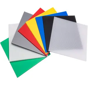 4mm PP Plastic Corrugated Board Polypropylene Material Color Hollow Coroplast Best Price Corrugated Plastic Box Plastic
