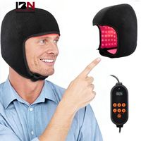 Casque de luminothérapie rouge et bleue personnalisé IBN 460nm/660nm/850nm 164 LED, portable, OEM, design flexible à couverture complète