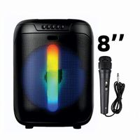 Vente chaude Haut-parleurs Bt Rechargeable Portable Charge Haut-Parleur Led Sans Fil Grand et Mini Système Audio Domestique pour Mobile