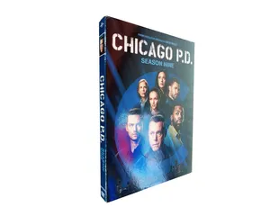 Chicago P.D. Stagione 9 5 dischi all'ingrosso nuova versione di alta qualità dvd film serie tv cartoon anime dvd fornitura di fabbrica nave gratuita