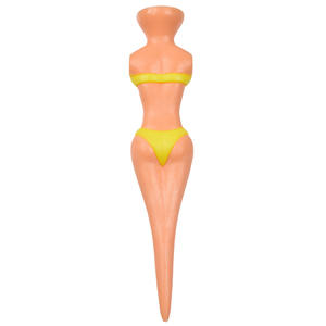 Logotipo personalizado Beauty Tee Golf Bikini Personalizado de bambú y madera 83mm de longitud Tees de golf - Product Image 1