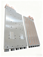 Plaques de refroidissement liquide en aluminium-cuivre, plaques froides personnalisées en cuivre et aluminium, échangeur de chaleur en cuivre