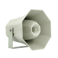 Altavoz de Bocina Impermeable IP66 de 80W y 100V/8Ω de Alta Calidad, Especialmente para Sistemas de Alarma Profesionales para Exteriores