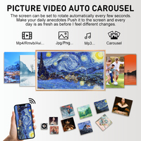Cadre photo d'art à montage mural de 55/65 pouces en gros affichage numérique NFT avec écran Wifi 4K IPS