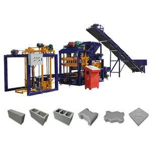 Machine de fabrication de briques petite machine de fabrication de briques QT4-25