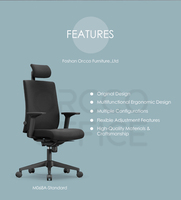 Chaise de bureau en cuir à dossier haut pivotant, ergonomique et multifonction, avec appui-tête 3D