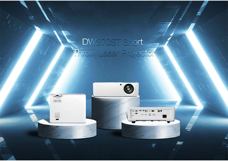 [YIDAHAI DH4100]4000 ANSI lumens short throw laser+DLP XGA WXGA full 3D education and business professional projector